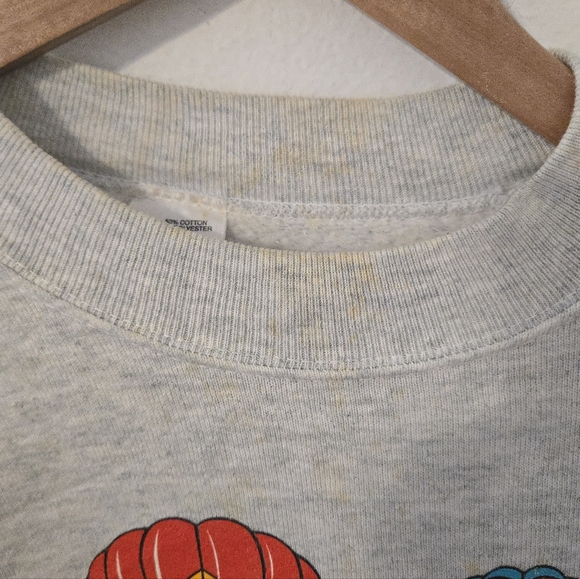 Vintage International Hot Air Balloon Fiesta Sweatshirt 95 Mens Large USA Kodak - Picture 3 of 9